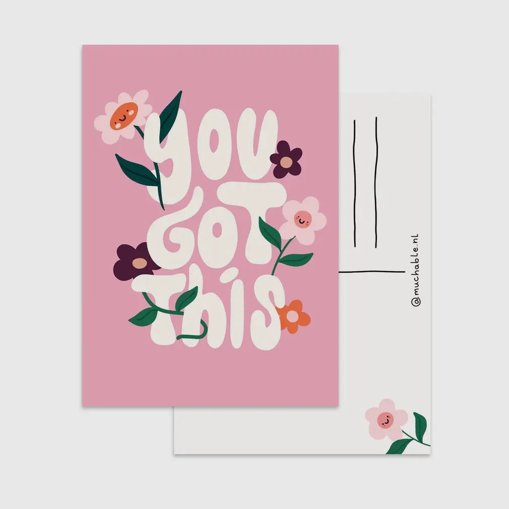 Postkarte - You Got This