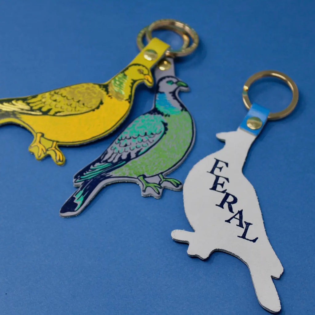 Schlüsselanhänger - Taube