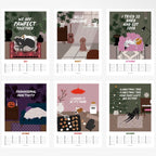 Wandkalender (undatiert) - Dogs