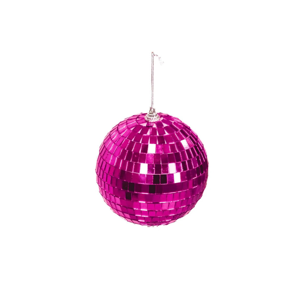 Aufhänger - Discokugel Pink