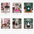 Wandkalender (undatiert) - Dogs