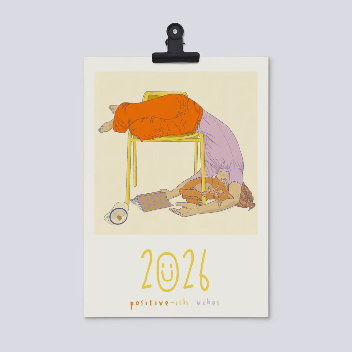 Kalender 2026 - Positive-Ish Vibes