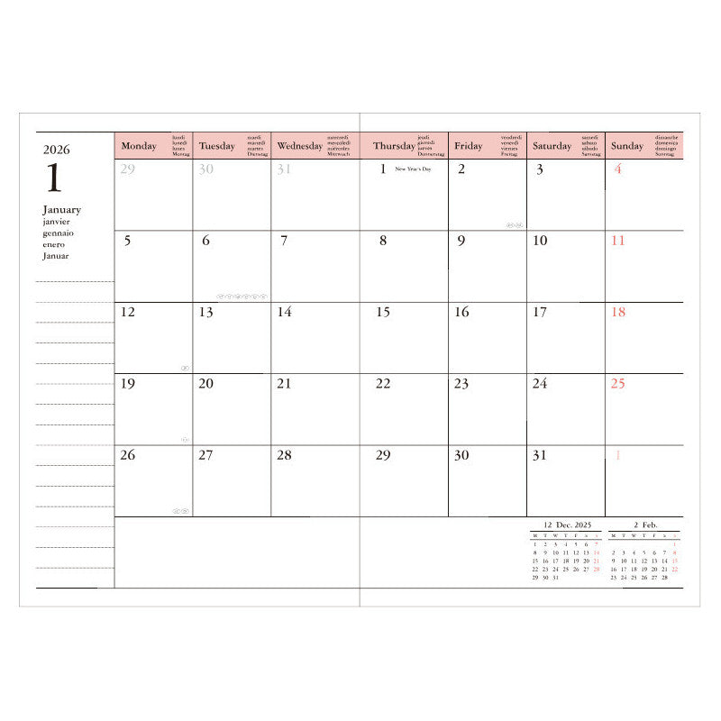 2025/2026 Planer - Birds [A6]