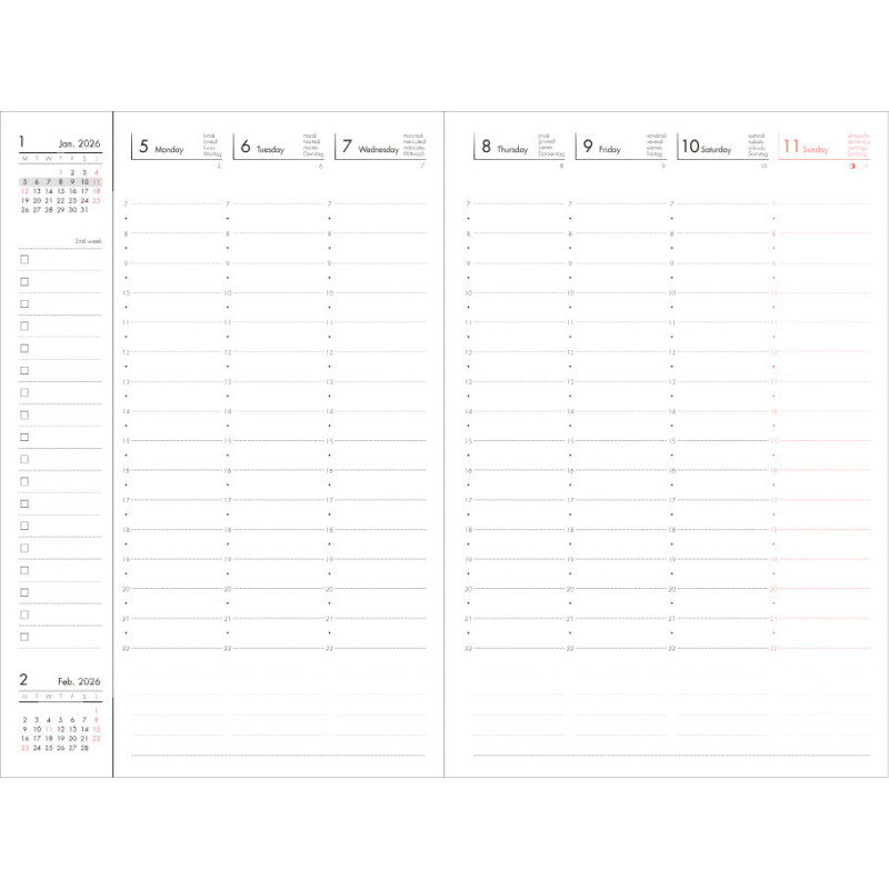 2025/2026 Planer - Purple [B6]