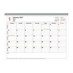 Tischkalender 2027 - 26x19cm