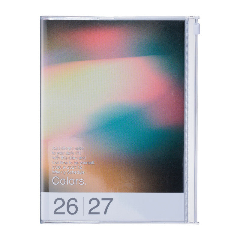 2026/2027 Planer - Gradient Black [A5]