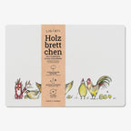 Brettchen - Fuchs im Hühnerpelz