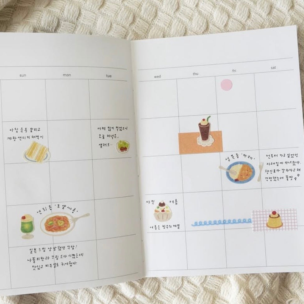 Stickerbogen - Café