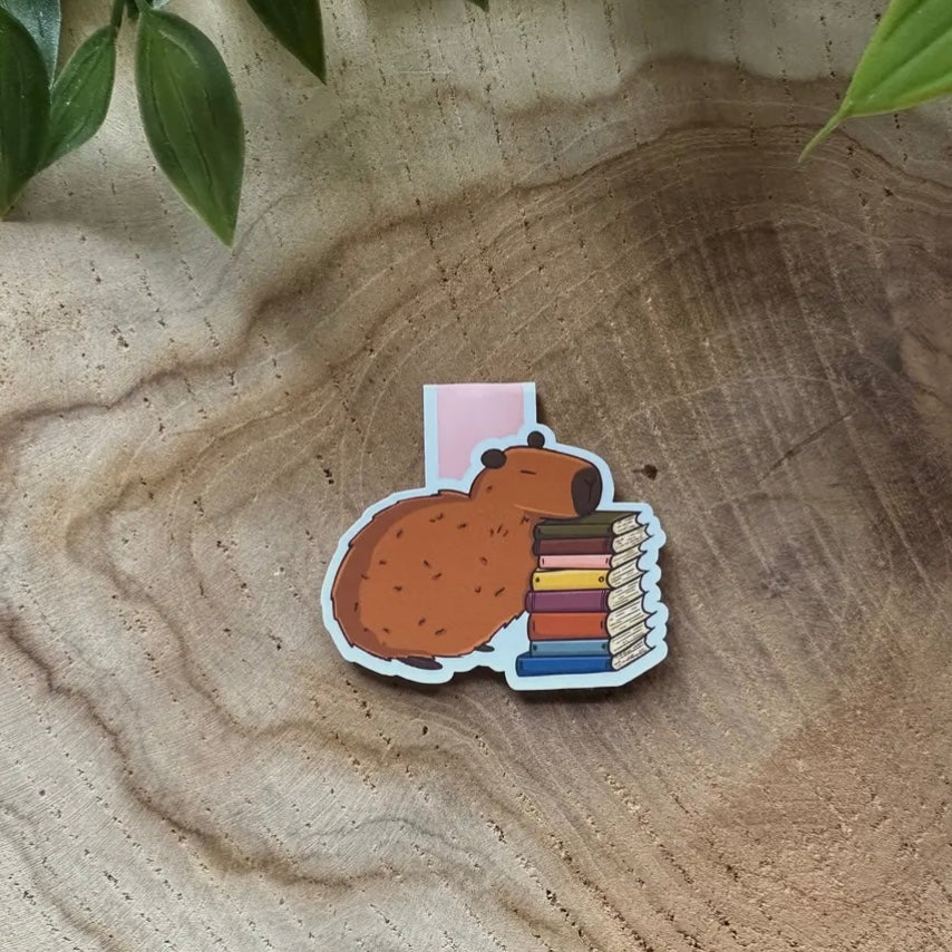 Magnetisches Lesezeichen - Capybara