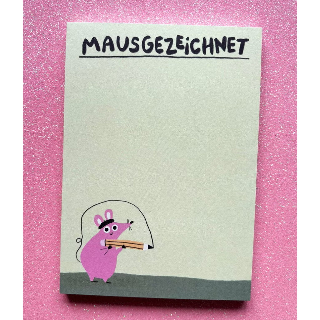 Notizblock - Mausgezeichnet