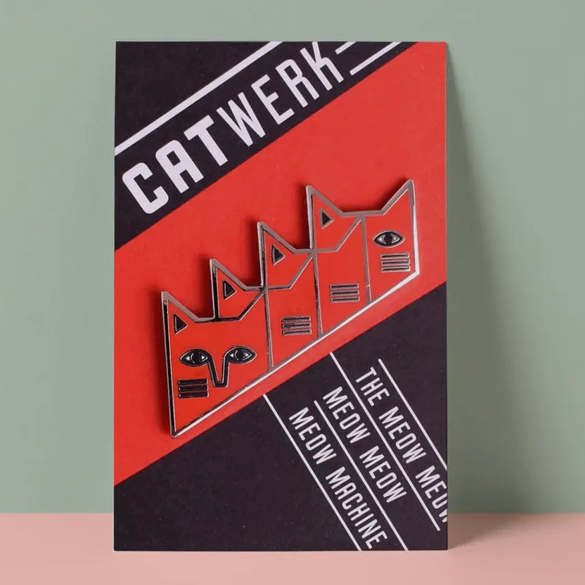 Catwerk Katzen Pin
