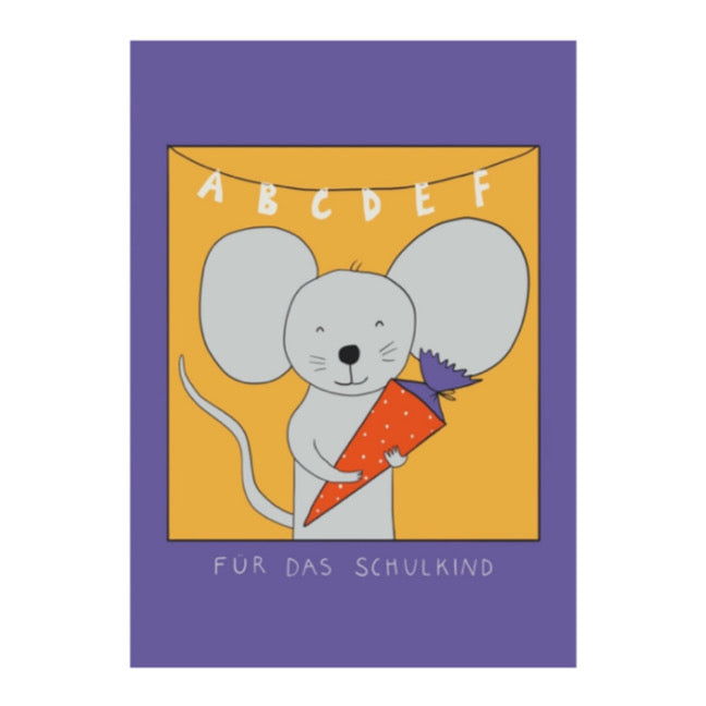Postkarte - Für Das Schulkind