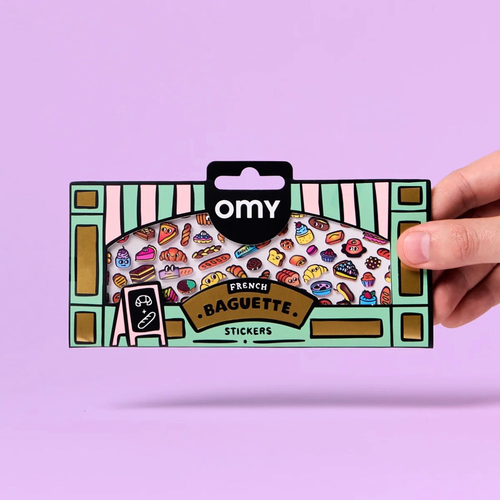 Stickerbogen - Mini French Bakery