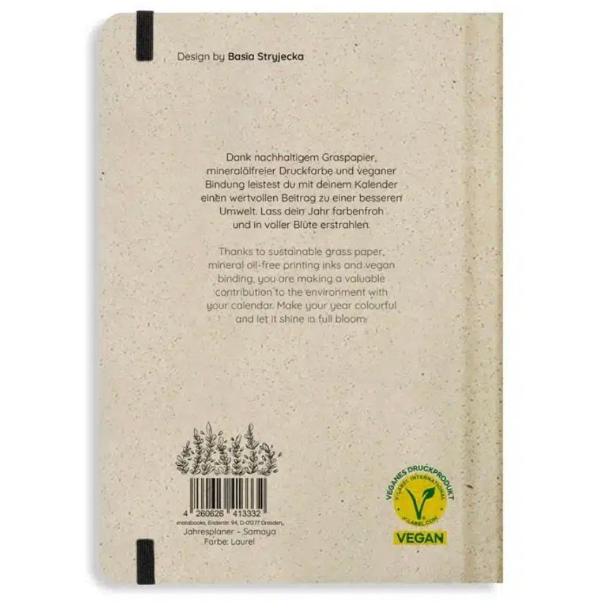 Matabooks 2026 Planer A5 - Laurel