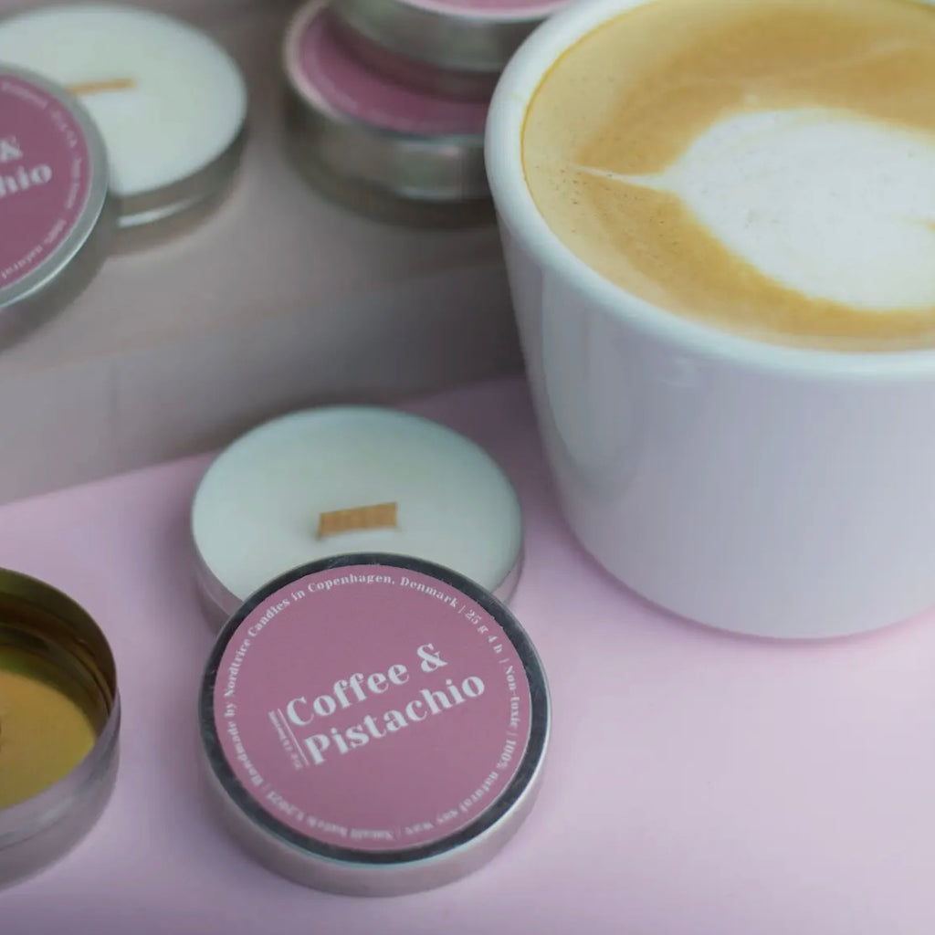 Duftkerze Mini - Coffee & Pistachio