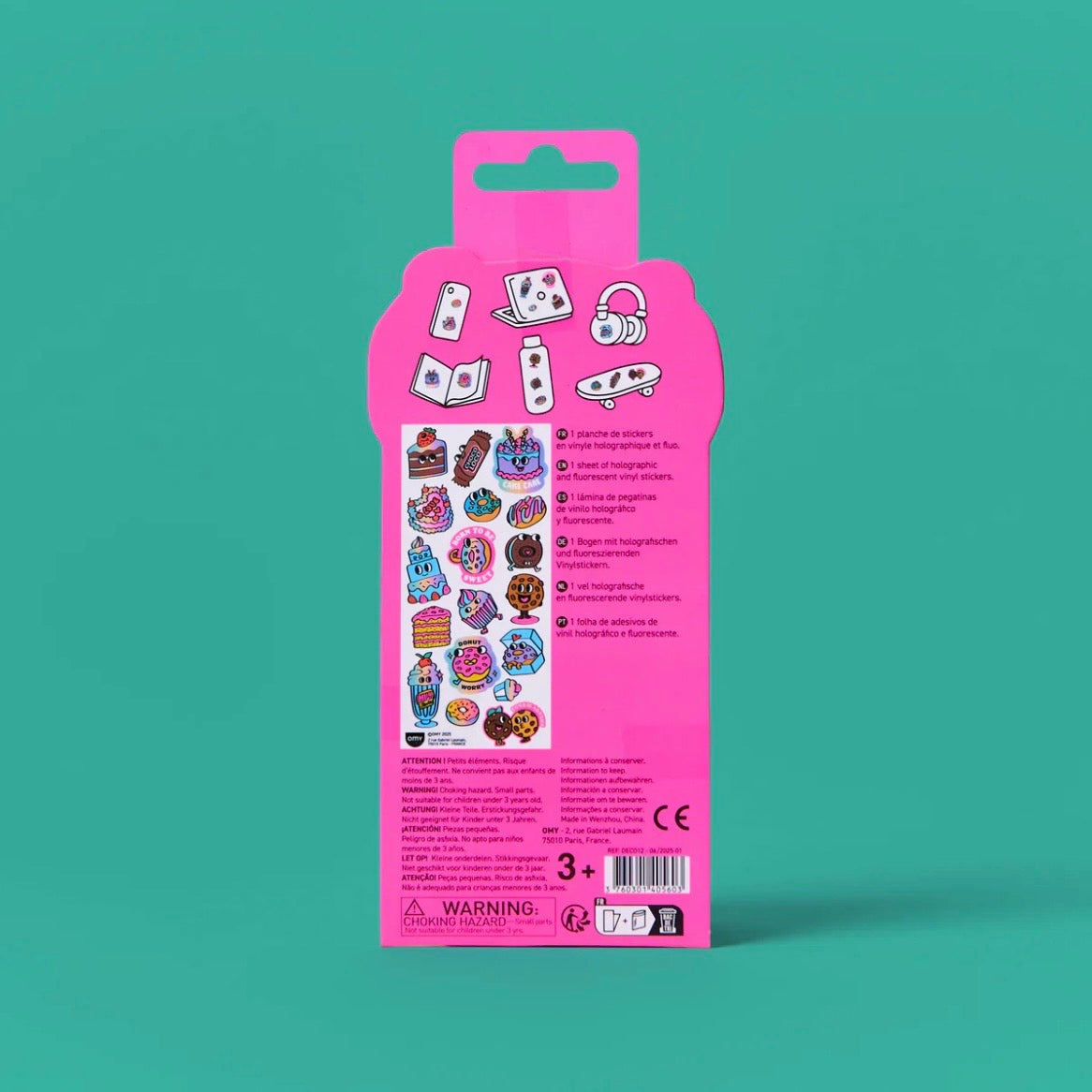 Stickerbogen - Iconic Donut