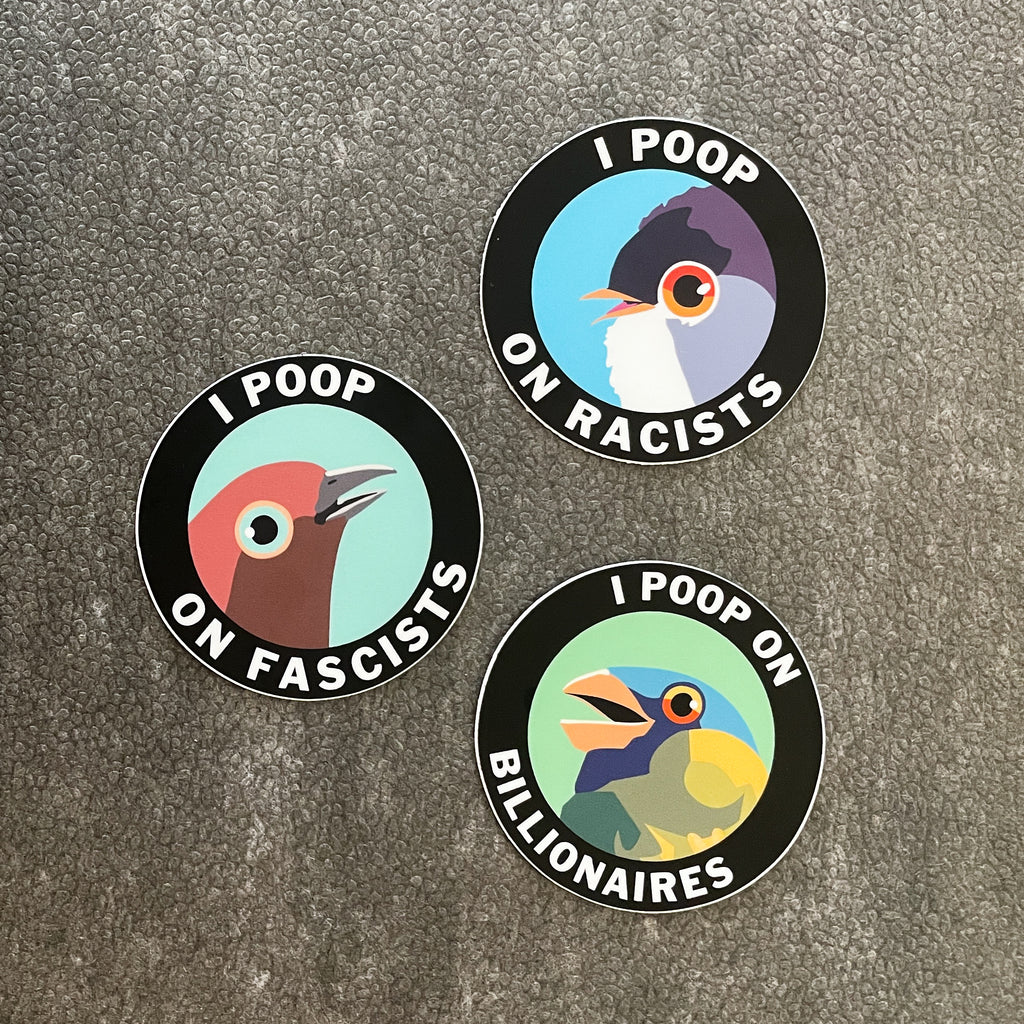 Sticker - I Poop On Billionaires