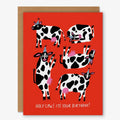 Grußkarte - Holy Cow Birthday