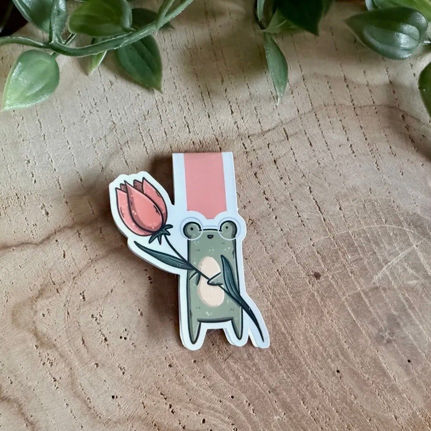 Magnetisches Lesezeichen - Frosch