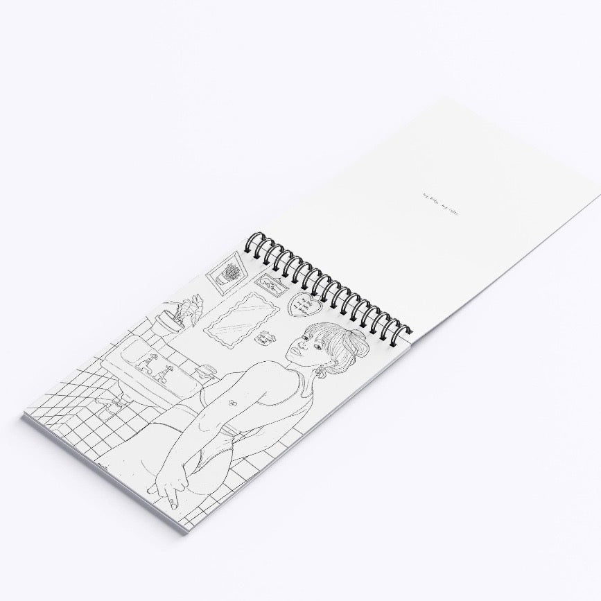 Malblock A5 - Postive-ish Vibes