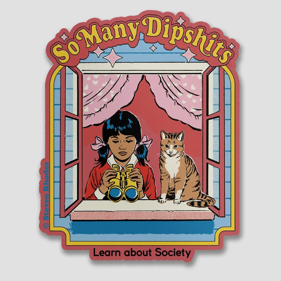 Aufkleber - Steven Rhodes