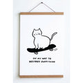 Print - Sk8 Cat Print