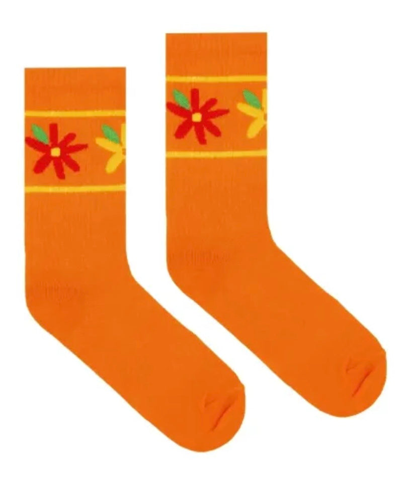 Sport Socken - Blumen