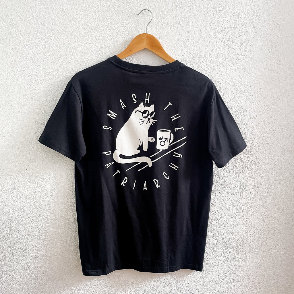 T-Shirt - Smash The Patriarchy - Schwarz