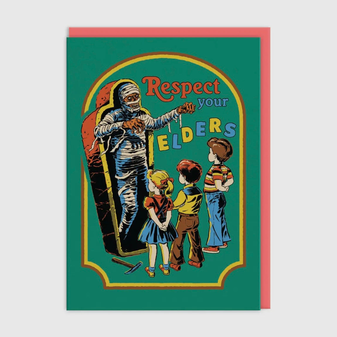 Grußkarte - Respect Your Elders
