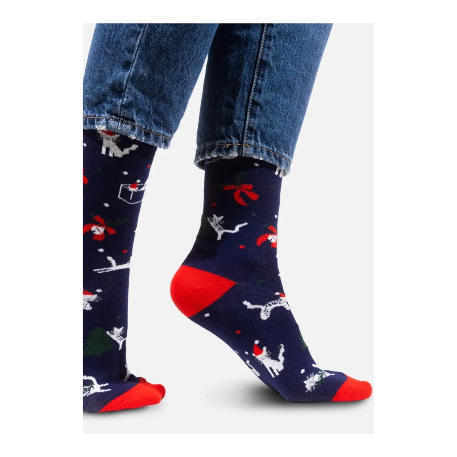 Socken - Weihnachtskatzen