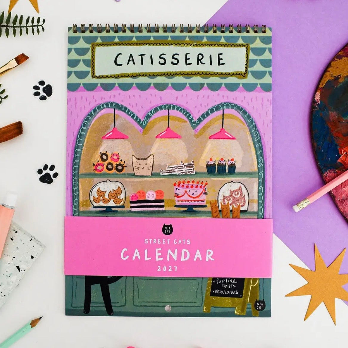 Wandkalender 2027 - Street Cats