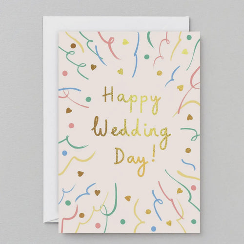 Grußkarte - Happy Wedding Day