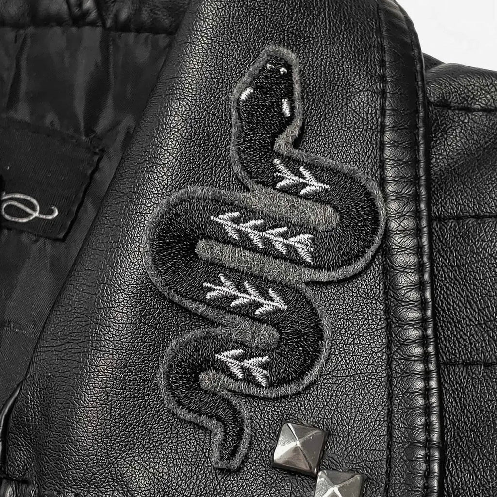 Patch - Schwarze Schlange