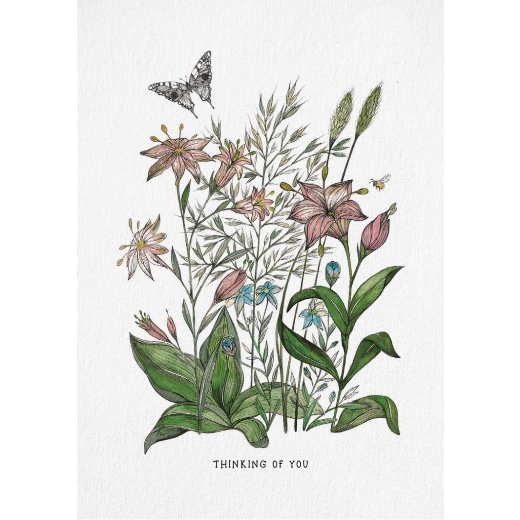 Postkarte - Thinking Of You