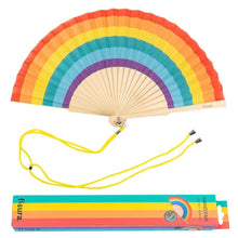 Fächer - Regenbogen