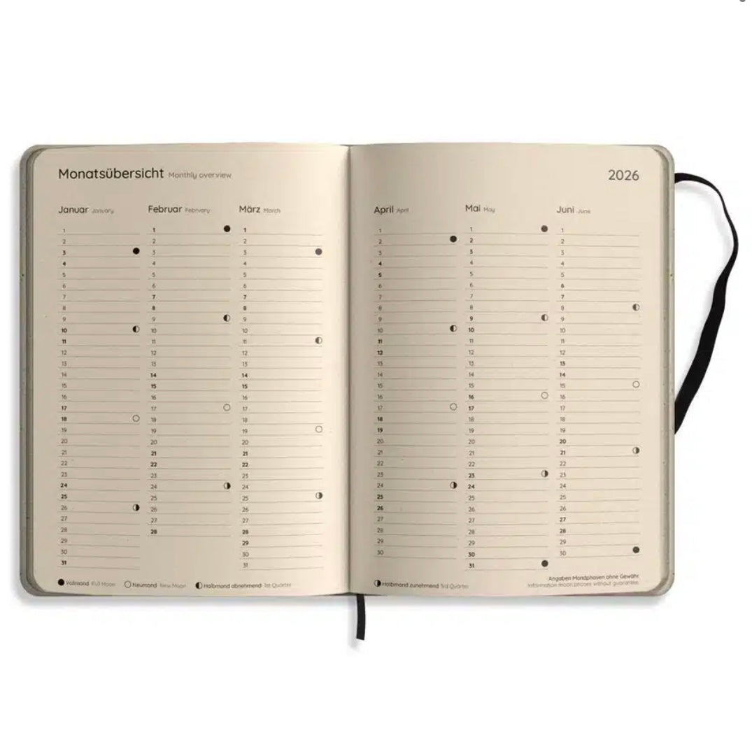 Matabooks 2026 Planer A5 - Laurel