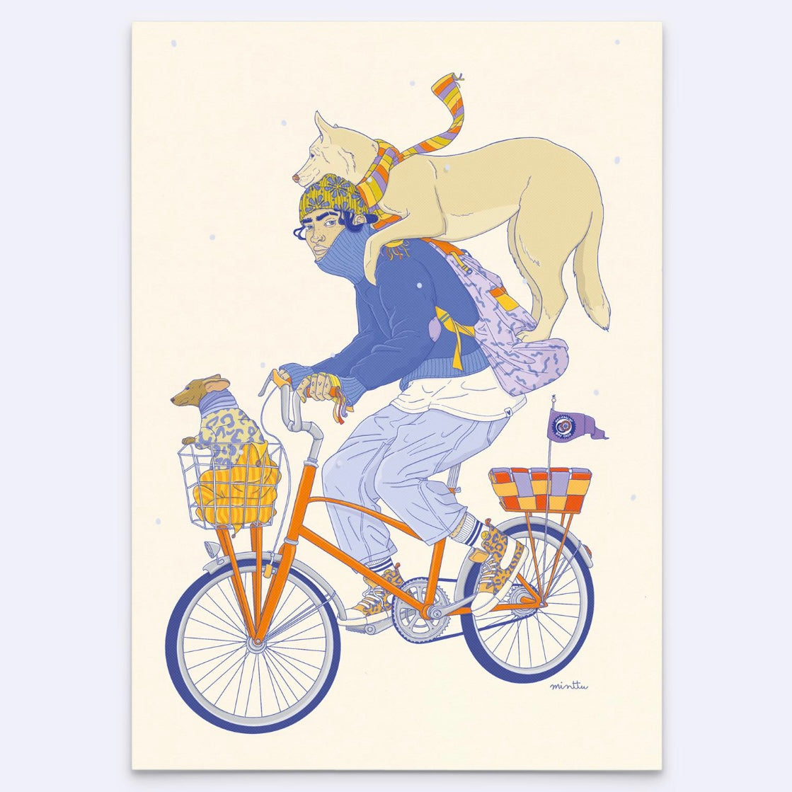 Postkarte - Crew Love