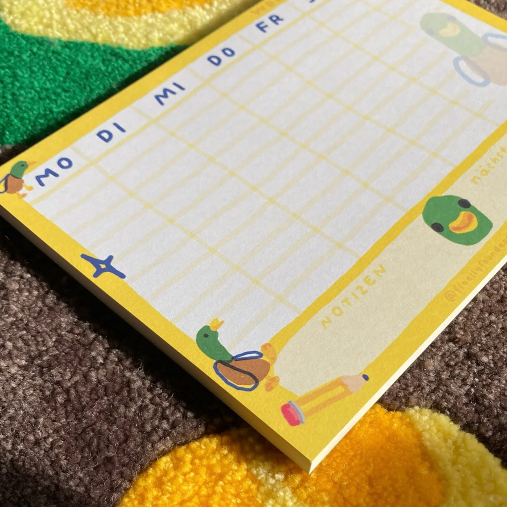 Notizblock - Wochenente