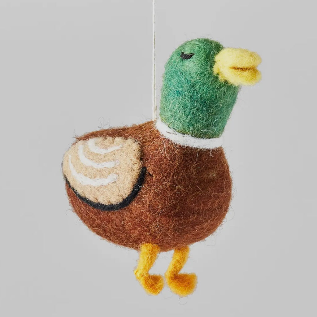 Anhänger aus Filz - Ente