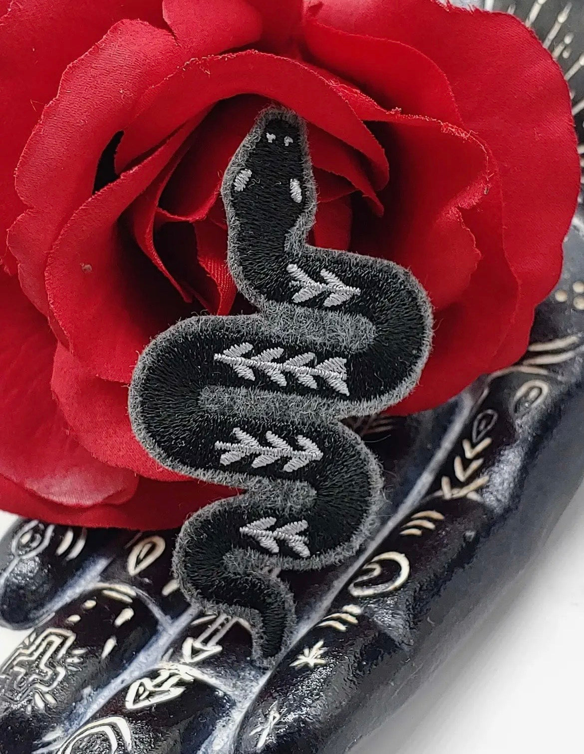 Patch - Schwarze Schlange