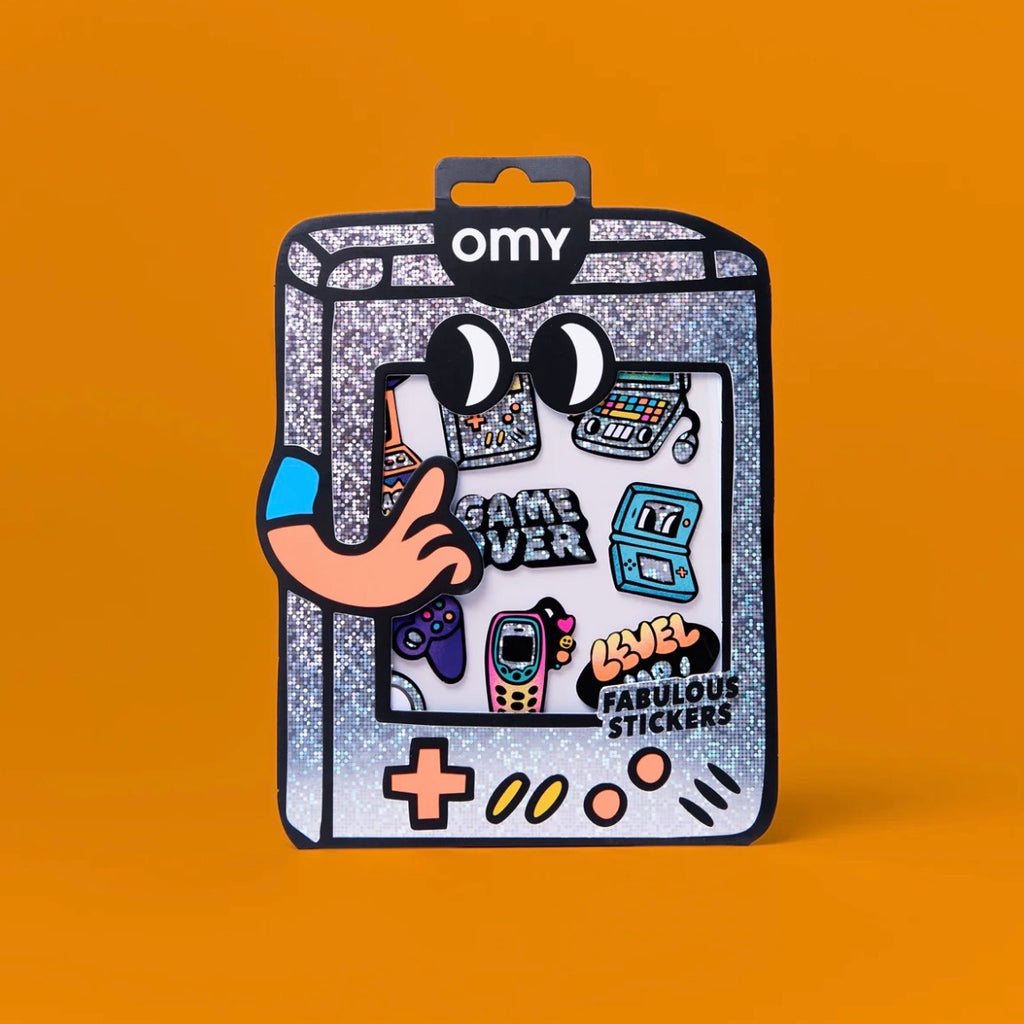 Stickerbogen - Big Game Boy