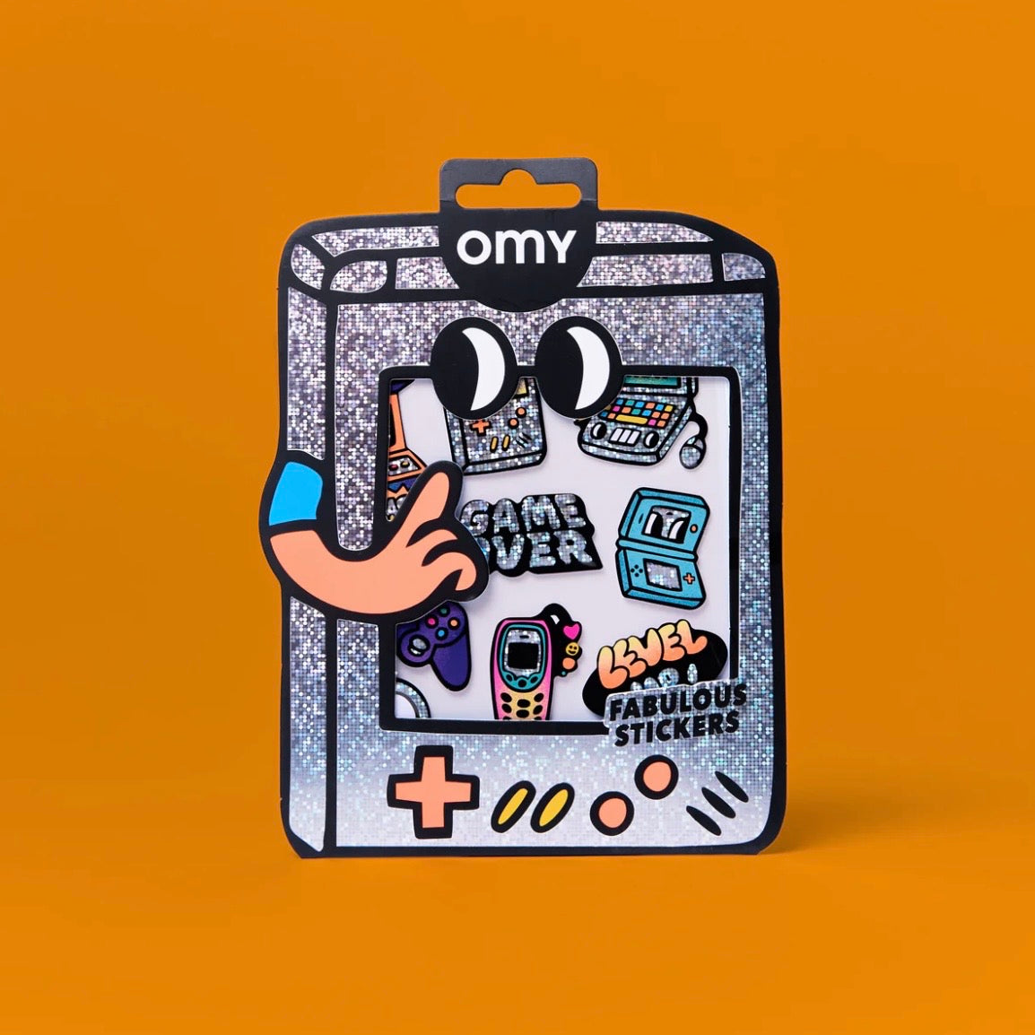 Stickerbogen - Big Game Boy