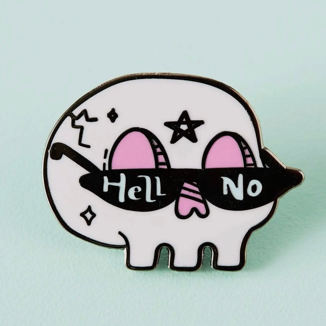 Pin - Hell No Skull