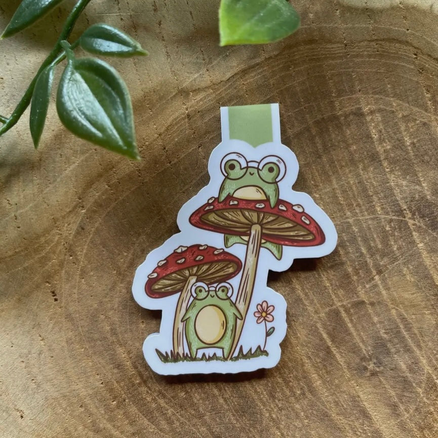 Magnetisches Lesezeichen - Frösche