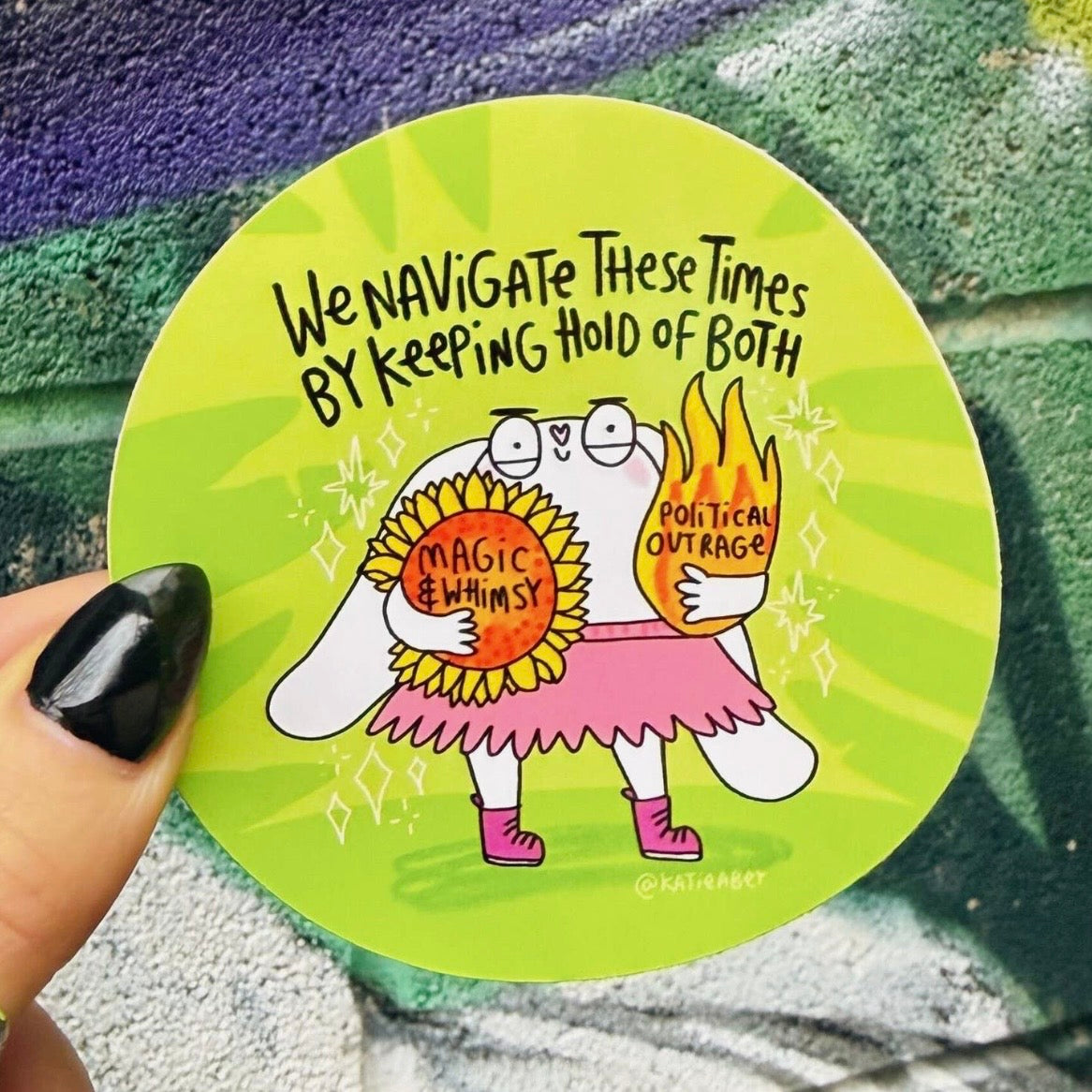 Sticker - Navigate These Times