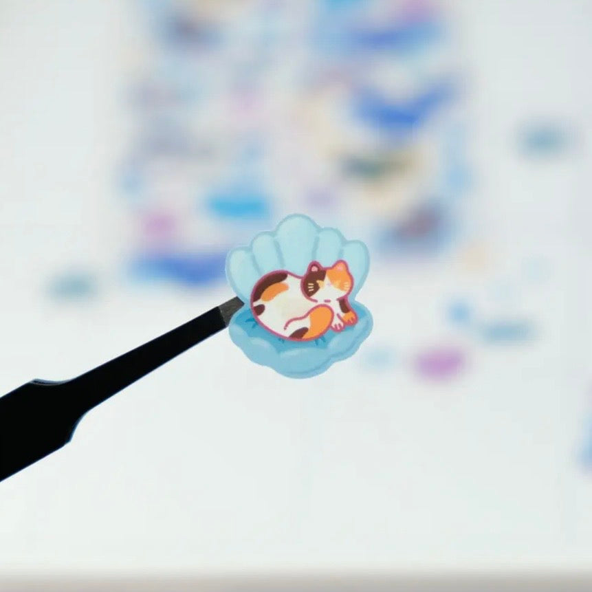 Stickerbogen - Ocean Cats