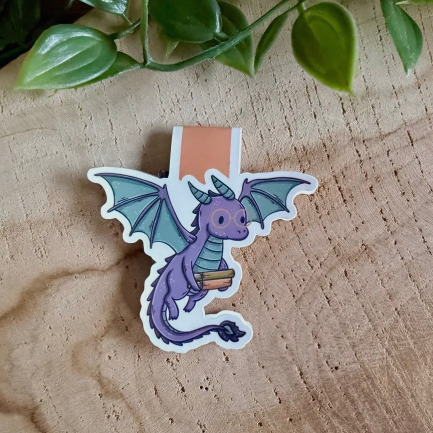 Magnetisches Lesezeichen - Drache