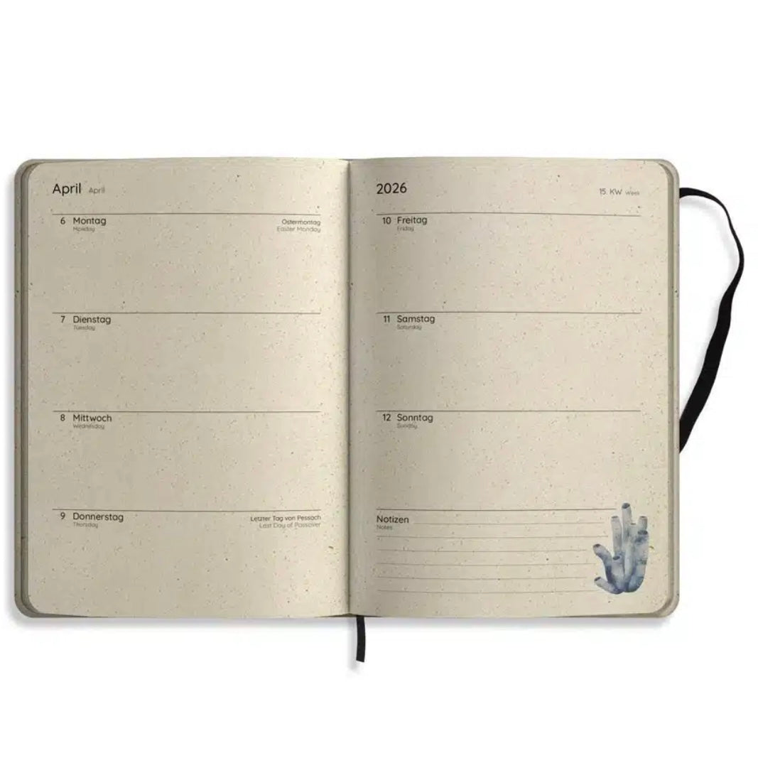 Matabooks 2026 Planer A5 - Ocean Blue