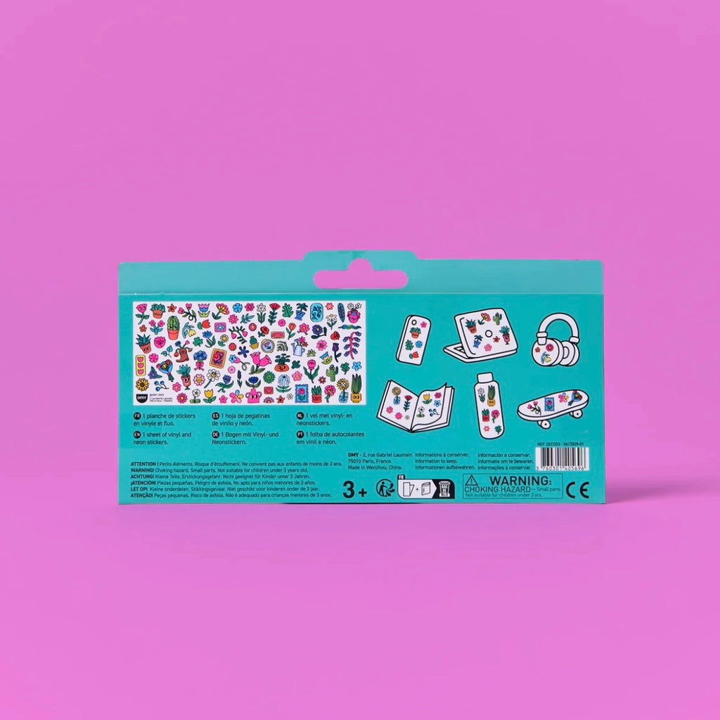 Stickerbogen - Flower Shop