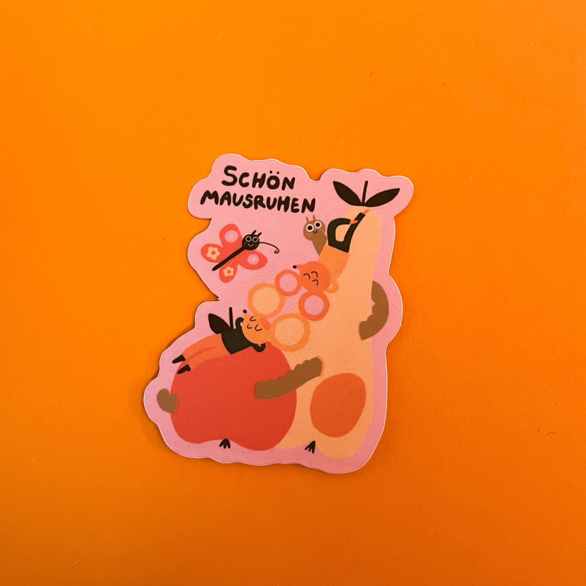 Sticker - Schön Mausruhen